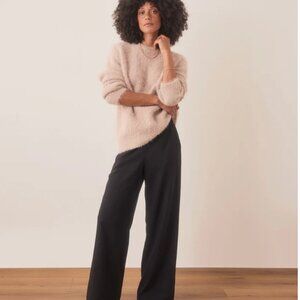 Marine Layer Wide Leg Allison Trouser Black M